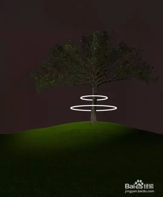 教你用Photoshop制作神秘光圈效果