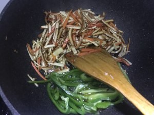 冬笋小炒-色香味，素食主义