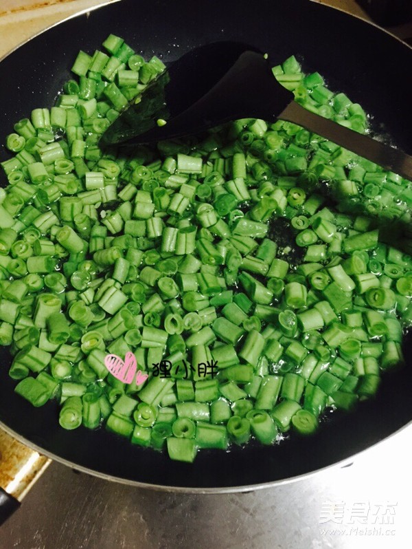 肉沫四季豆的做法