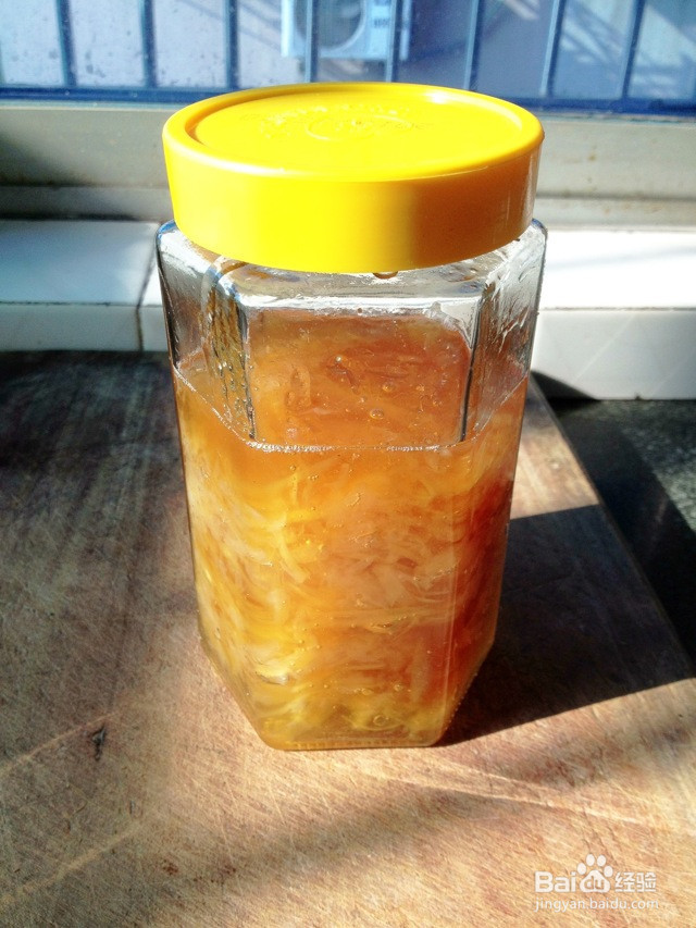 蜂蜜柚子茶的做法