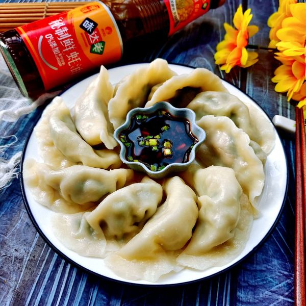 韭菜猪肉馅饺子