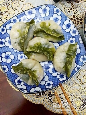 “白菜”型水饺