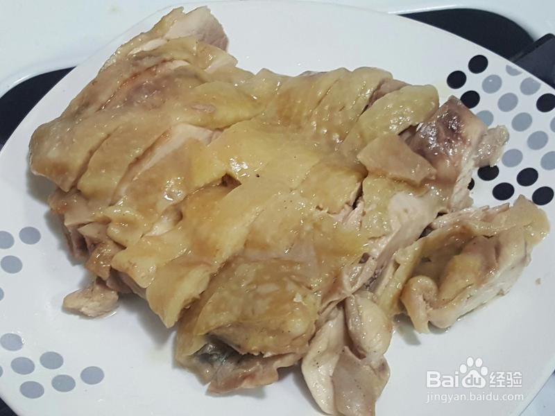 简单葱油淋鸡
