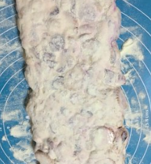 草莓火龙果彩色雪花酥的做法