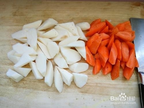 家常五香胡萝卜炖牛肉的做法