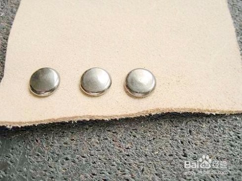 皮具铆钉如何安装