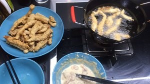 椒盐里脊的做法