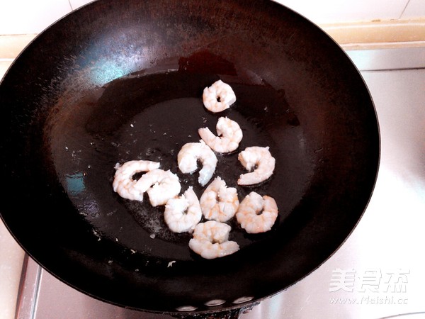 丝瓜虾仁的做法