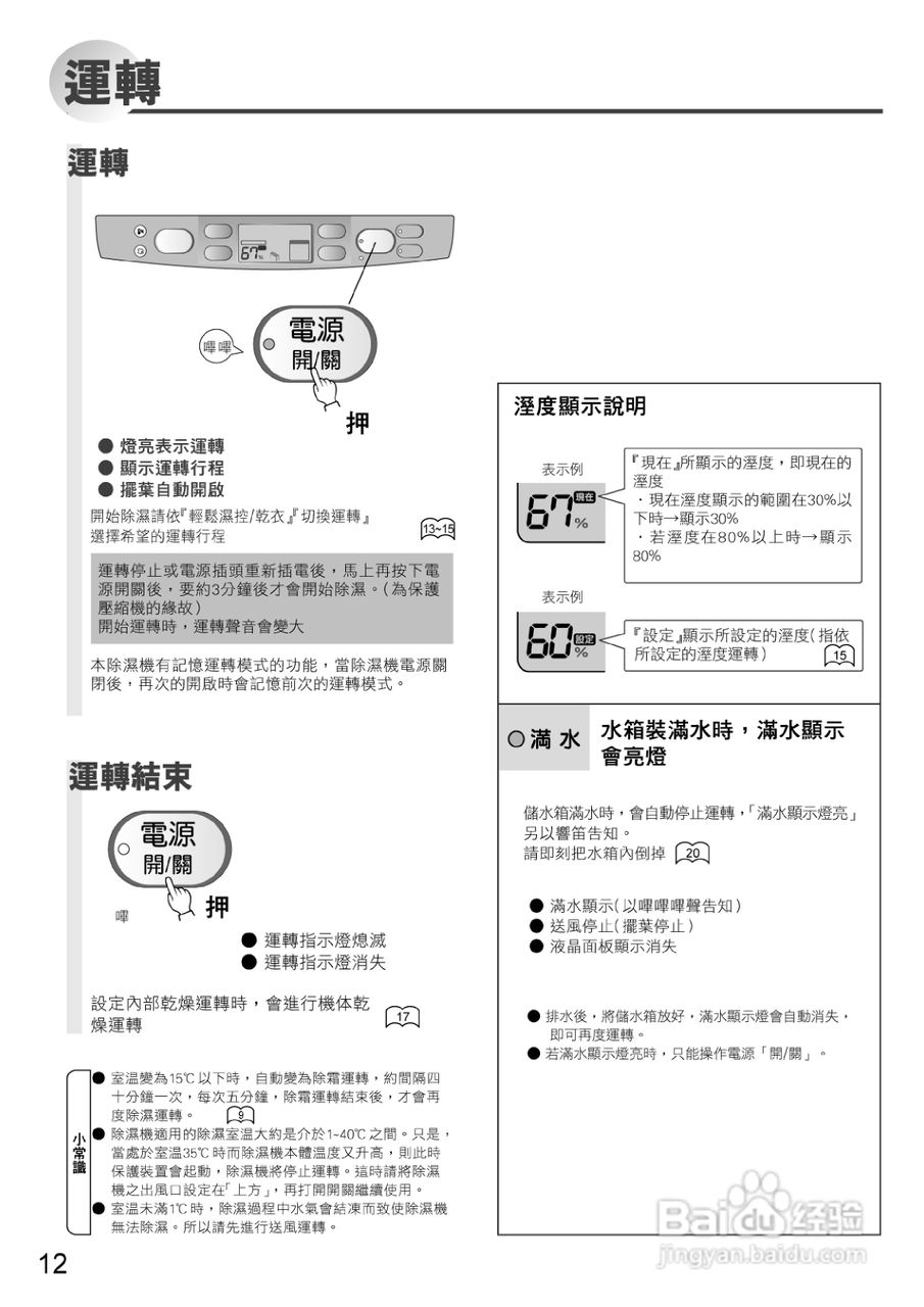 三菱MJ-E150VX型除湿机使用说明书:[2]