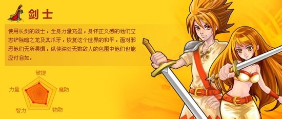 《格斗之皇》职业介绍