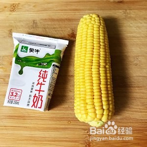 食补养生自制快手香浓甜玉米汁的做法