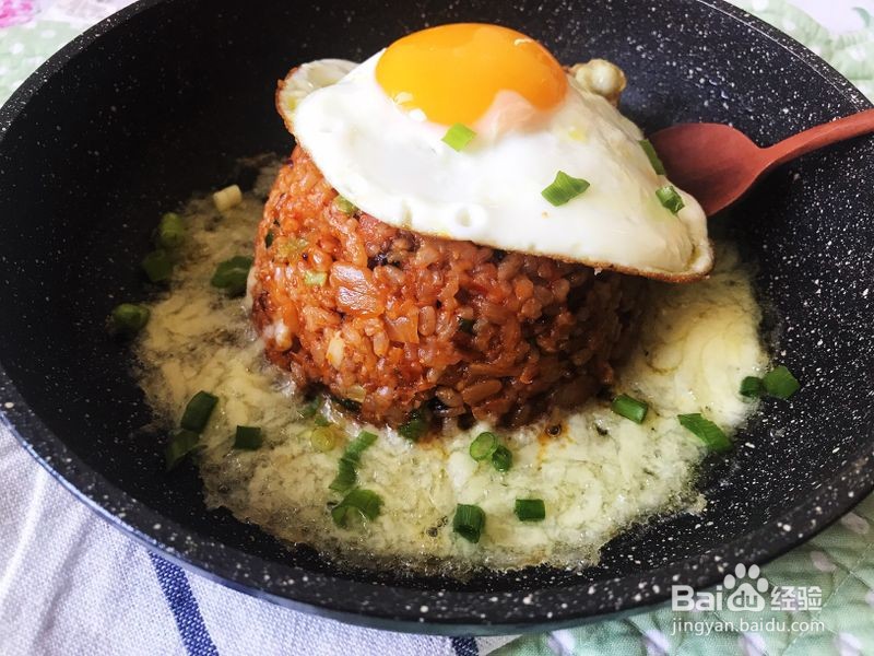 泡菜起司炒饭怎么做