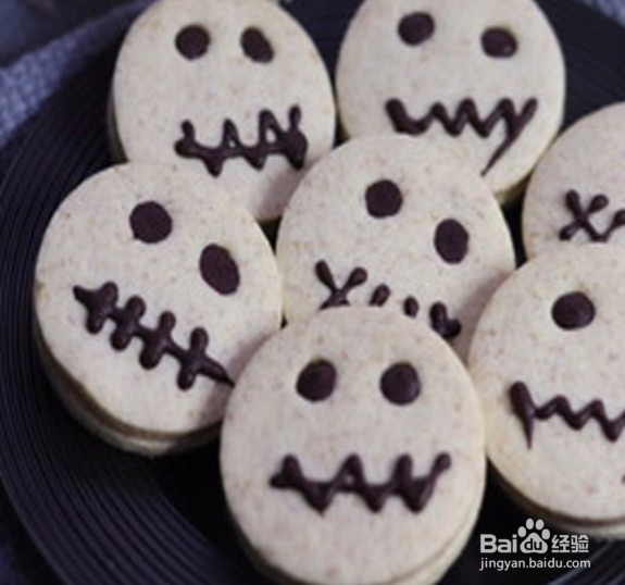 万圣节鬼脸饼干的做法是什么你知道吗