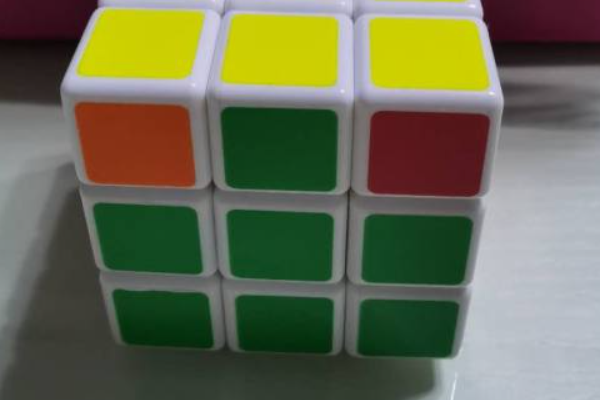 三阶魔方顶层眼睛公式