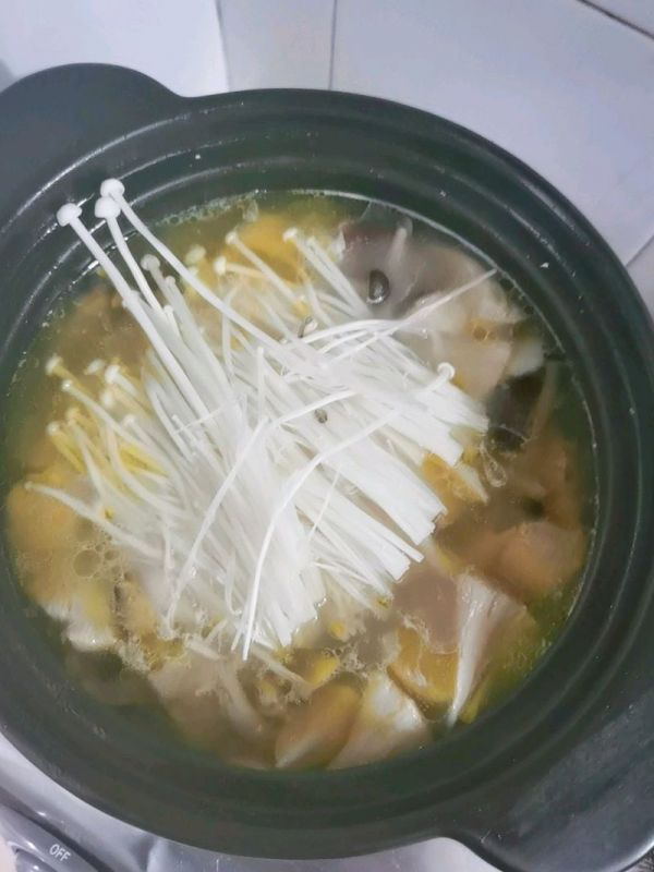 容易做的杂菌鸡汤