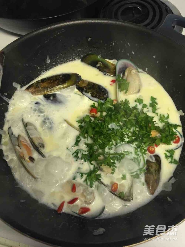 法式奶油贻贝