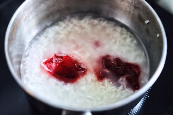 酒酿蔓越莓西米露