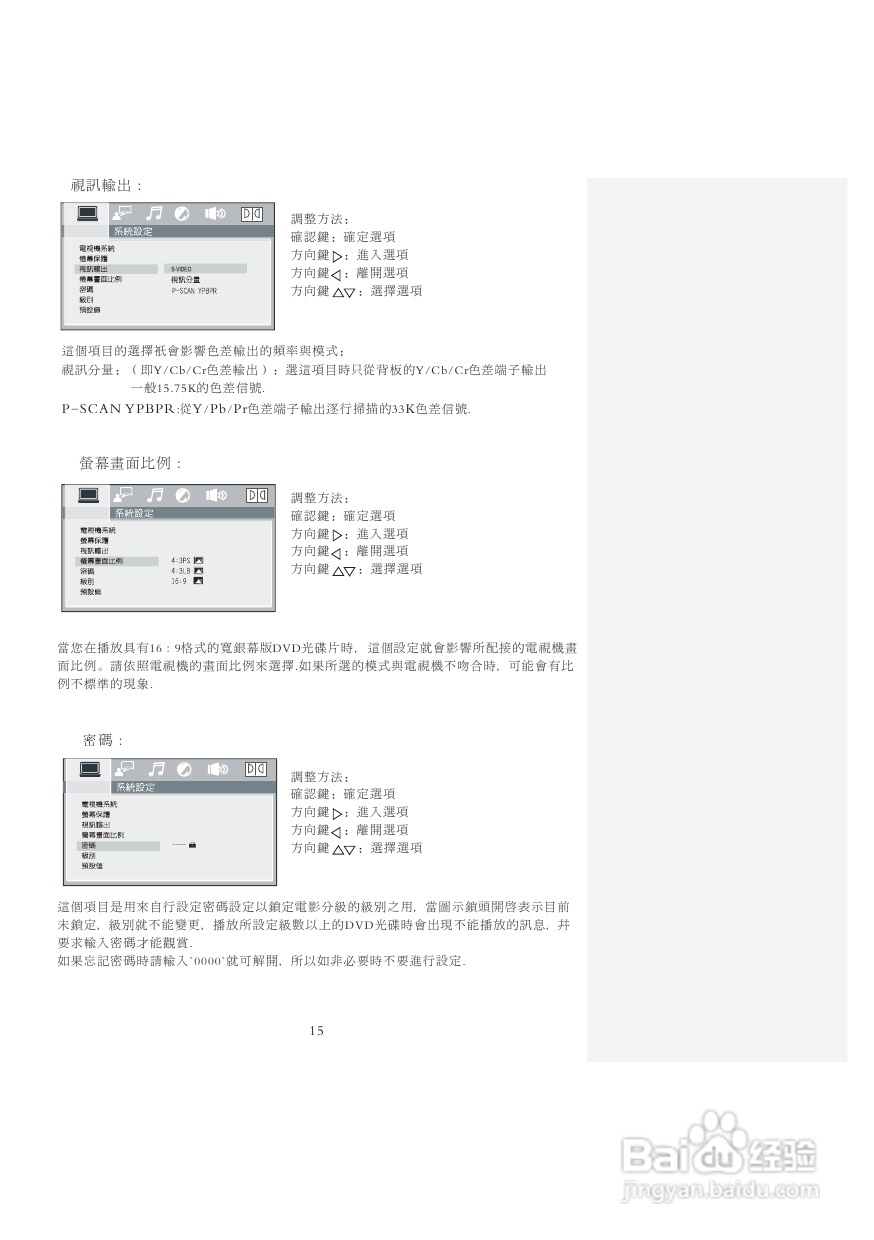 声宝DV-U219型DVD播放机说明书:[1]