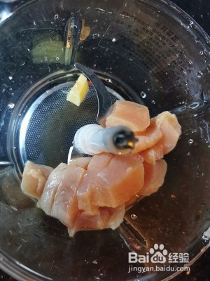 鸡胸肉豆皮卷
