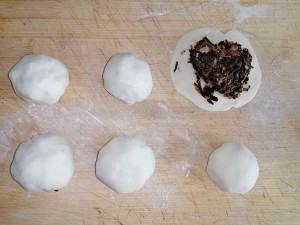 梅干菜猪肉烤饼