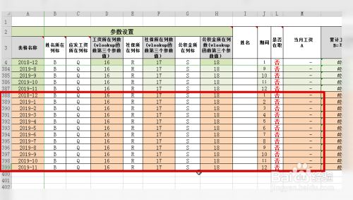2019年新版个税工资模板 百度经验