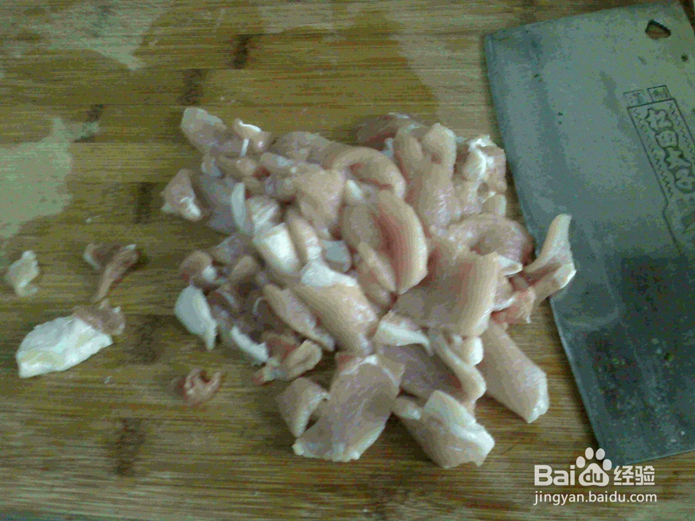 #美食#老年人怎样做好瘦猪肉片炒尖辣椒备料