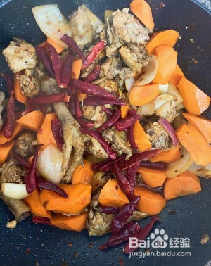 家常菜(火锅鸡)的做法