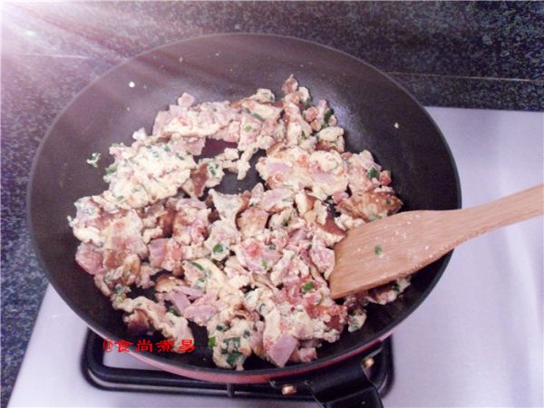 番茄午餐肉炒蛋