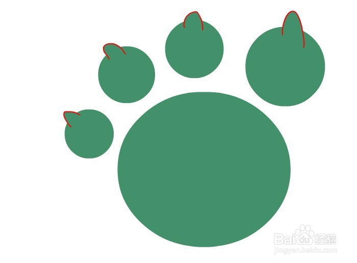 flash教你快速绘制动物手掌印