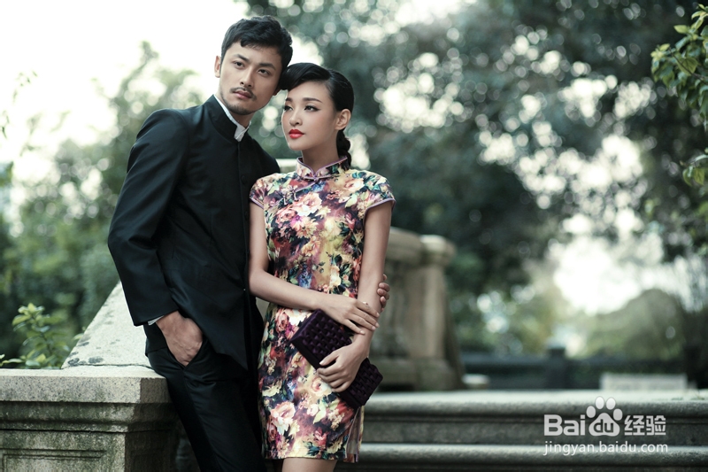 拍婚纱照不妨试试中式旗袍