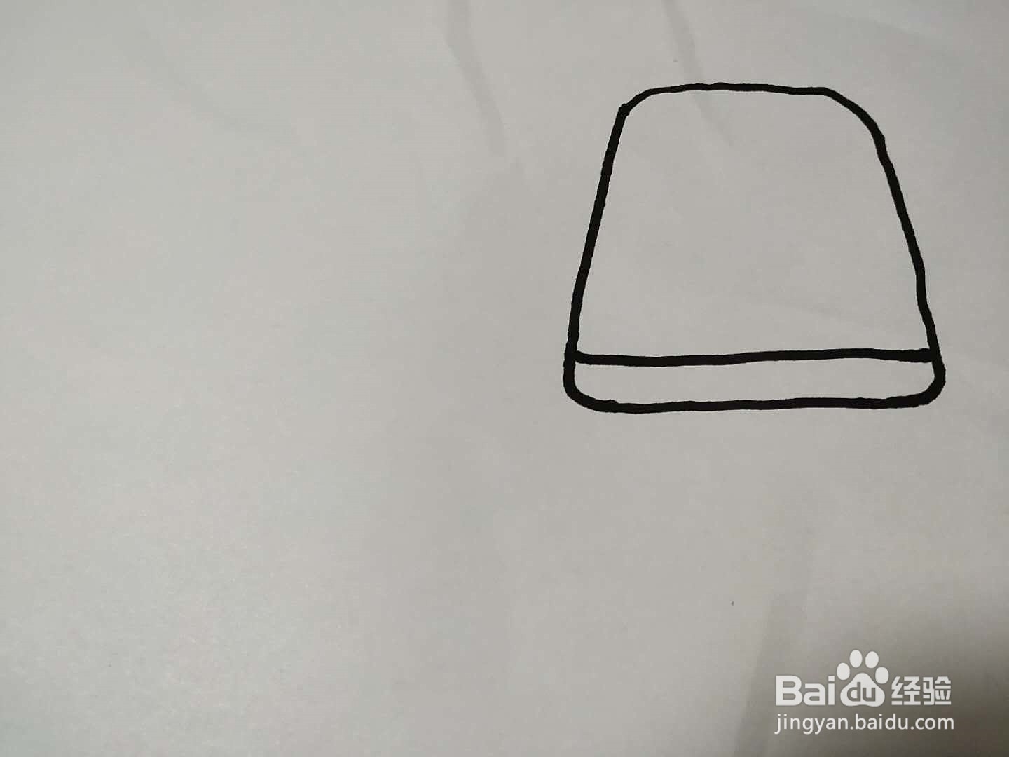挖掘机的简笔画
