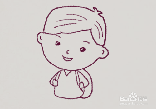 我长大了简笔画