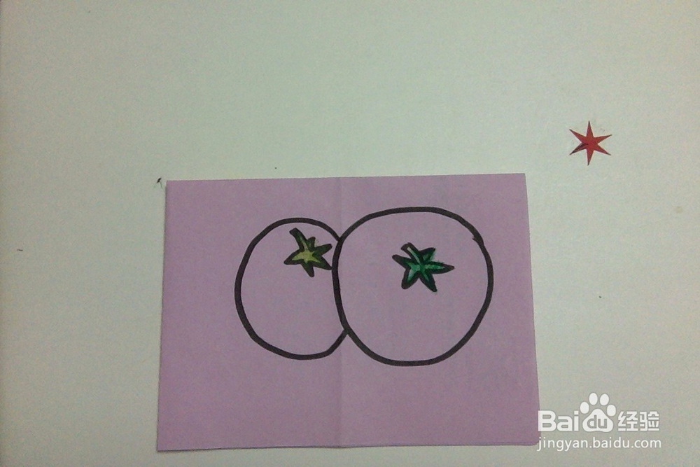 怎样画西红柿？入门儿学画蔬菜