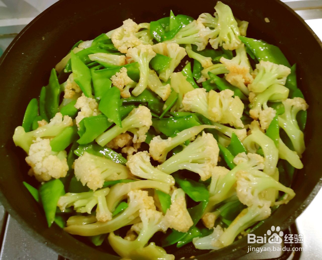 花椰菜炒荷兰豆怎么做