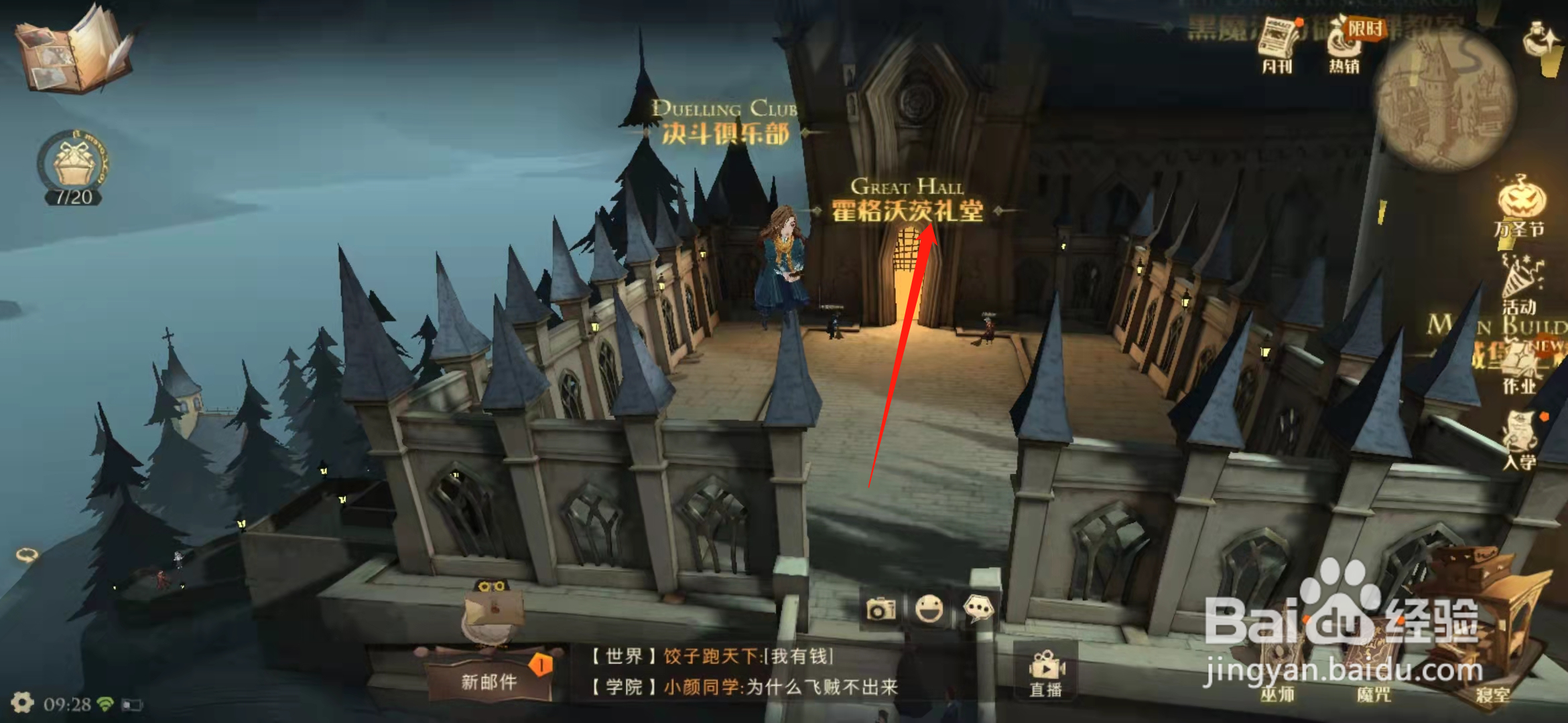 哈利波特魔法觉醒赫奇帕奇在魁地奇比赛拼图位置