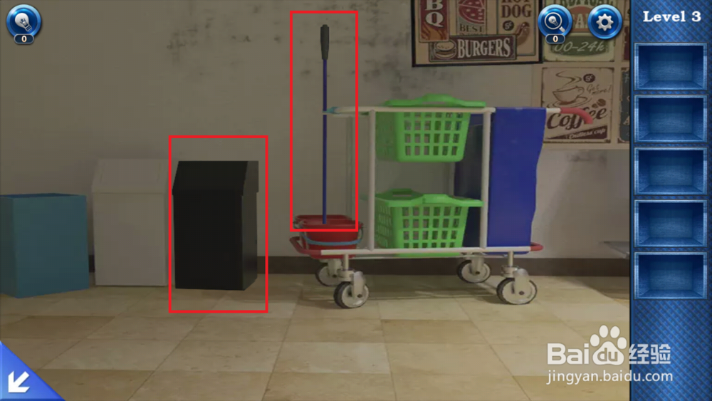 密室逃脱6之逃出银行第三关