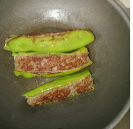 青椒酿肉的做法