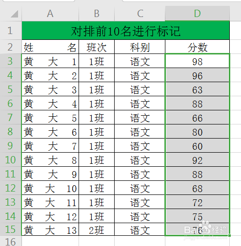 WPS工作表如何设置项目选取规则