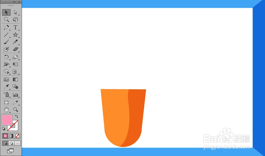 怎样在illustrator中绘制甜筒小图标