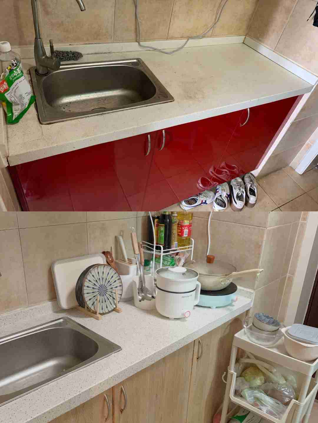 日式原木风厨房改造|附清单