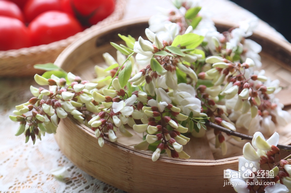 心心念念的洋槐花麦饭