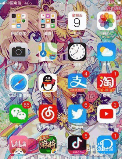 苹果手机如何设定手机壁纸