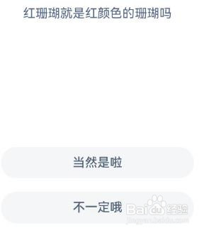 神奇海洋:红珊瑚就是红颜色的珊瑚吗?