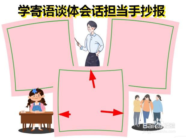 学寄语谈体会话担当手抄报