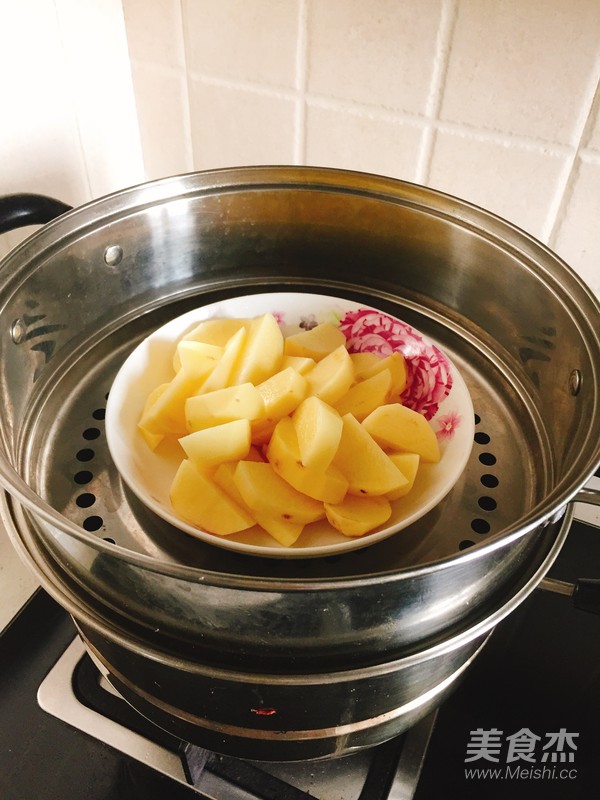 芝士土豆球的做法