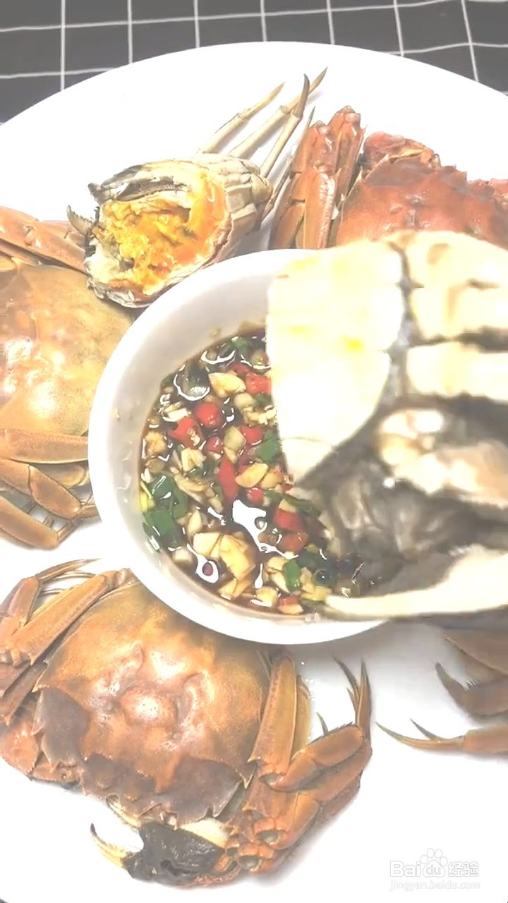 如何制作清蒸大闸蟹
