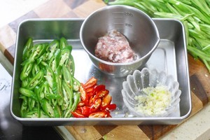 家常小炒四季豆
