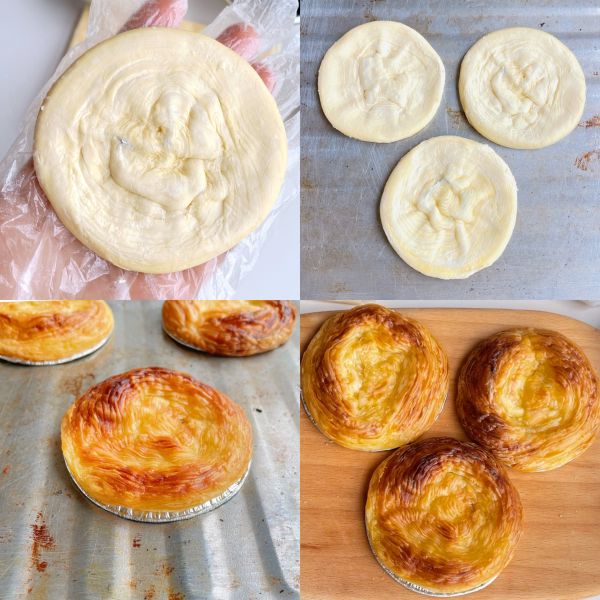 流心芝士紫薯挞