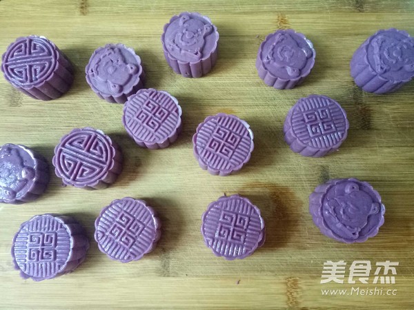 紫薯月饼的做法