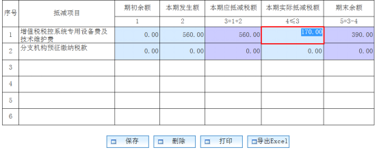 增值税专用设备费用以及技术维护费抵减填报指南